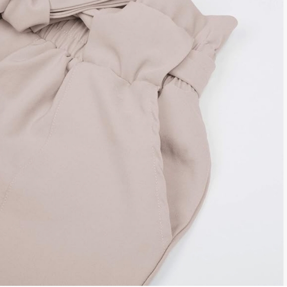 Cropped Paperbag High Waist Pants - Picture 4 of 4